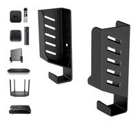 Support Murale Universel TV Box & Routeur Compatible TP-Link Mi Box Apple TV Sky Q Étagère Murale Noir (<4 cm)