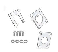 Support-navigation GiVi Smart Bar S95KIT anodisé aluminium pour Garmin Zumo