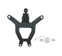 Support Navigation pour Ducati pour Multistrada V4S RS 2021-2026 | Support réglable en aluminium noir, amortissant les vibrations, pour un montage sécurisé derrière le pare-brise.(Type 6)