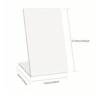 Support NFC vierge (blanc/noir) - Puce NFC213 144 octets - pour réseaux sociaux et liens d'examen (blanc)
