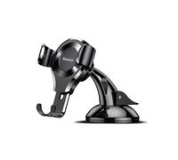 Support noir à gravité Baseus Auto Osculum Type (avec ventouse)