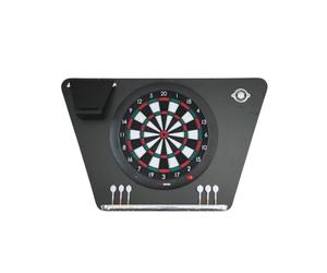 Support Noir de Fléchette et Cible Personnalisable pour Salle de Jeux