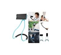 Support Nuque Lazy pour HTC Desire 10 lifestyle Smartphone Selfie Bureau Universel Flexible Reglable (BLEU)