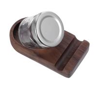 Support Oblique en Bois pour Plume à Tremper avec Flacon | Base Antidérapante Inclinée, Bac à Encre Intégré, Usage pour Plume et Bouteille en Verre, Atelier D’écriture