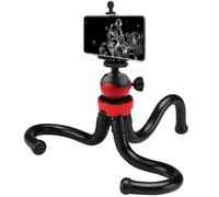 Support Octopus Téléphone / GoPro Flexible Rotatif 360° Mode perche et trépied Noir