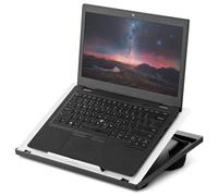 Navaris Support ordinateur portable - Plateau pour PC 37,6 x 28 x 5,8 cm avec coussin et 8 niveaux hauteur réglables -Table lit canapé bureau