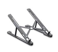 Support Ordinateur Portable Aluminium Pliable Rack de Refroidissement Ajustable pour Laptop