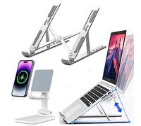 Support Ordinateur Portable Bureau Support PC Portable Laptop Stand Support PC Ventilé Pour Ordinateur Porte Ordinateur Portable Support Ordinateur Portable 17 pouces Support Pour Macbook Pro ipad