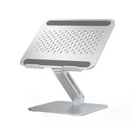 Support Ordinateur Portable, Compatible avec les tablettes 10 pouces - 21 pouces, Support Pc Portable Réglable en Antidérapant Aluminium Ventilé, Ergonomique Pliable Compatible avec MacBook Air, Pro,