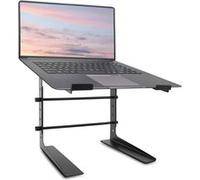 Pyle Support Ordinateur Portable, Support PC Portable Ventilé, Laptop Stand, Réglable en Hauteur, Parfait pour DJ, PC, Gaming, Home, Bureau, Noir