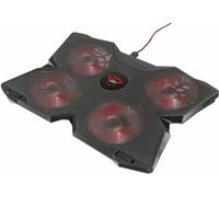 Trust GXT 278 système de refroidissement pour ordinateurs portables 43,9 cm (17.3") Noir