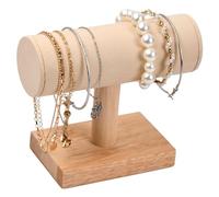 Support Organisateur de Bijoux en Bois - Support pour Bracelets et Montres pour le Rangement Élégant de Bijoux, Montres, Colliers, Bracelets et Serre-Tête