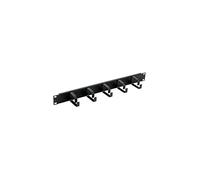 Support organisateur de câbles 1U pour rack 19 I-CASE CABLE-BK5