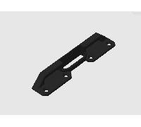 Mobilefox Support Coffret à Outils Kit de Fixation 4 Pièces Sécurisé Compatible avec Bosch L-Boxx Sortimo