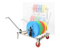 Support paiement multidirectionnel, support rouleau câble gestion fil platine, for un stockage facile et une distribution dans l'industrie électrique(4 trays)