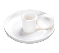 Support Palo Santo, Support de Sauge Blanche | Récupérateur de Cendres d'encens en céramique Palo Santo | Support en Bois parfumé, Bol brûlant avec poignée pour Palo Santo et bâtons d'encens