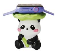 Support panda pour chargeur de montre, modèle de figurine de support de montre en résine | Organisateur de support de montre à utilisation pratique, modèle de figurine de support de montre, support