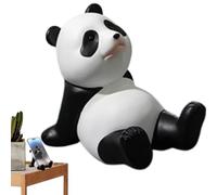 Support Panda - Stable et antidérapant - pour Tablette, Bureau - pour Affichage du téléphone - en Forme d'animal - Accessoire de téléphone pour Rebord de fenêtre, Table de Chevet, décoration de