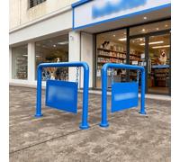 Support Panneau Extérieur, Panneau Stationnement Chiens, Barrières Animaleries, Clôture À Poteaux Robuste Affiches, Cloisons Rectangulaires Cafés Parkings(60x100cm)