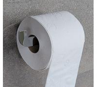 Support Papier Toilette ORTA OBI Ouvert Sans Couvercle Gauche Mur Chrom Bois