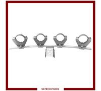 Support Parabole Multifeed Universel en Acier pour 4 LNB de Diamètre Ø 40 mm