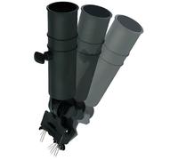 Support Parapluie - Longridge - Noir - Pince Ajustable - Système Universel - Pour Chariot Golf