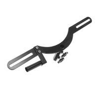 Support Parapluie pour Guidon de Trottinette Électrique, Pince Réglable | Montage Rapide et Retrait Facile, Structure Pliable, Noir, pour Courses et Stationnement Pluie