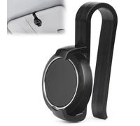 Support pare-soleil compatible Ooono Co-Driver No1 - Fixation générique voiture - Pour avertisseur radar - Noir Lumiryn