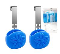 Support Pastilles Nettoyage Réservoir Toilettes 2 supports en silicone
