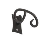 SUPPORT PATÈRE PORTE SERVIETTE PEIGNOIR MURALE CUISINE DOUBLE SALLE DE BAIN