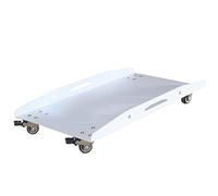 Support PC De Bureau, Support De Tour D'ordinateur, Support De Tour D'ordinateur Mobile Avec 2 Roues Verrouillables Et 2 Roulettes, Support De Roulement En Acier CPU for Tour De Bureau, Convient for L