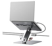 Support PC Portable - UNDERSCORE - BENFEI - 7-en-1 - HDMI 4K - Charge 85W - Aluminium