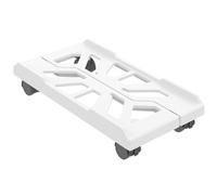 Support PC Roulant sous Le Bureau avec Largeur Réglable et Rail de Protection, Support CPU de Bureau Augmentant la Hauteur pour Un Déplacement Facile, capacité de Charge 16-32 Kg (Noir)