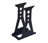 support pc sous bureau Support CPU sous le bureau, support de boîtier tour PC for Table, largeur réglable, support CPU, support de suspension for boîtier hôte PC adapté à la plupart des pc(Noir,570m
