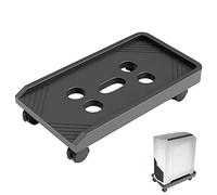 support pc sous bureau Support de tour for PC de bureau, support de processeur, support de tour de PC ventilé, support de processeur sous le bureau, support de sol for PC de jeu mobile avec 4 roulet