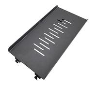 support pc sous bureau Support de tour PC, support CPU en métal avec roulettes - Support de bureau robuste, chariot PC, support de sol for la plupart des PC de jeu adapté à la plupart des pc(Noir,44