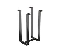 Support PC sous Le Bureau - Support PC Peu encombrant sous Le Bureau | Support de Cadre Ouvert en Acier pour boîtier de Tour d'ordinateur réglable | Support d'organisation PC pour Appartement, hôtel,