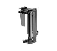 Support PC sous table DA-90411 Réglable Hauteur Largeur Pivotant 360° Noir