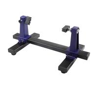 Support PCB à souder - Support de circuit imprimé rotatif à 360° réglable avec base en métal robuste et serrage polyvalent, design résistant au feu (petit)