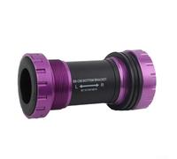 Support Pédalier Route pour VTT 68mm Visser pour Robuste Support | Alliage aluminium pour robuste, compatibilité 68-73mm, filetage sécurisé, longue durée de vie, route et VTT