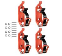 Support pelle pour camion - Dégagement rapide 4 pièces d'équerres de hache,Support de hache pour rack de rangement de garage | pour garage, expédition, véhicule de lutte contre l'incendie, utilitaire,