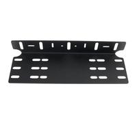 Support Phare Barre lumineuse de travail à LED 4x4, support universel pour plaque d'immatriculation de pare-chocs avant, lampe de conduite, support de feu antibrouillard