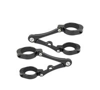 Support Phare Pour Guidon Support De Phare Moto, Pinces Tube Fourche 55mm-58mm Pour Chopper Pour Bobber Pour CafeRacer Universel