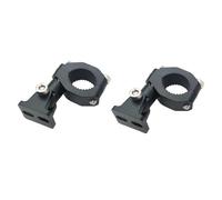 Support Phare Support de fixation pour phare de moto, support de lampe auxiliaire pour feu antibrouillard, accessoires pour motos Support de serrage(2pcs)