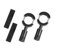 Support Phare Support de phare antibrouillard pour moto, support de phare auxiliaire, extension universelle de support de projecteur de fourche Platine Feu Arriere pour(2PCS 20-38MM)