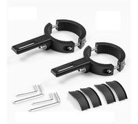 Support Phare Support de phare auxiliaire pour moto, 20-38 mm/38-60 mm, fixation pour phares antibrouillard Support de serrage(2PCS Large)