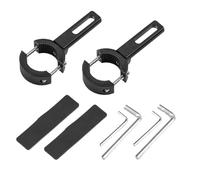Support Phare Support de phare auxiliaire pour moto, 20-38 mm/38-60 mm, fixation pour phares antibrouillard Support de serrage(2PCS Small)