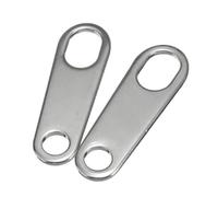 Support Phare Support de serrage Lot de 2 supports de clignotants et de clignotants pour moto, 10 mm, support pour phare antibrouillard(Silver)