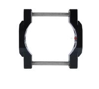 Support Phare Support de support de moto multifonction 17-54 mm, poignée fixe pour pare-chocs, pince de phare, clip de projecteur auxiliaire Platine Feu Arriere pour(2pcs Black 17mm-54mm)