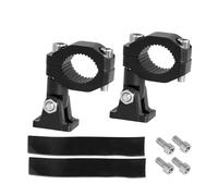 Support Phare Support de tube d'installation de phares antibrouillard pour moto, pour pinces, support de lampe auxiliaire Support de serrage(2PCS)